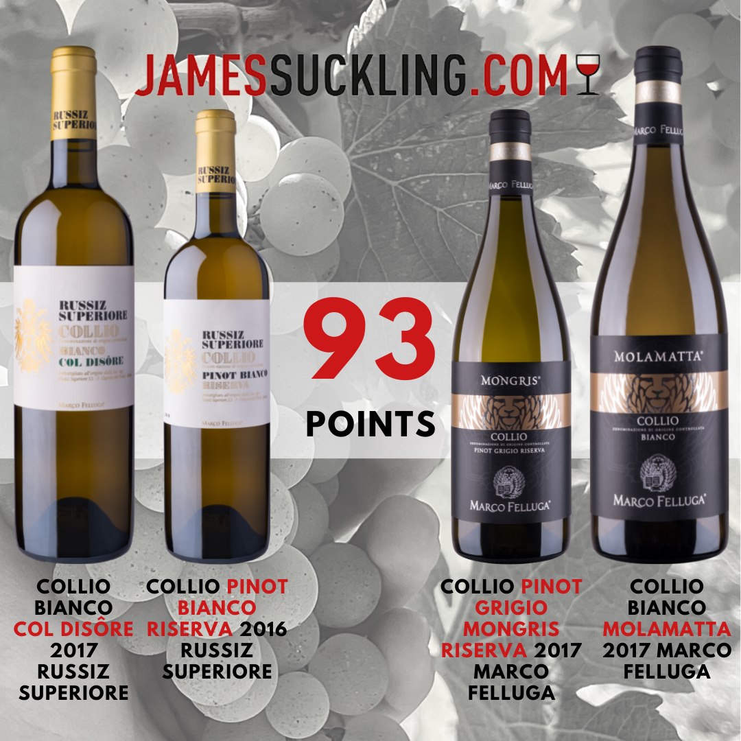 Latest James Suckling’s awards