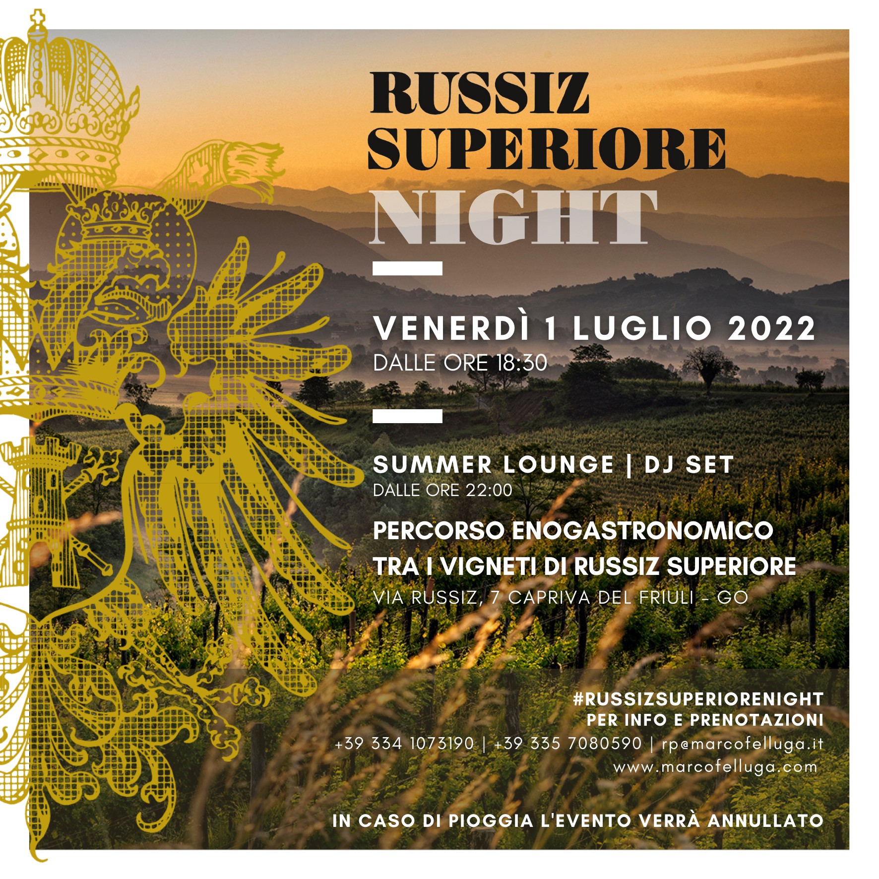 Russiz Superiore Night: the return
