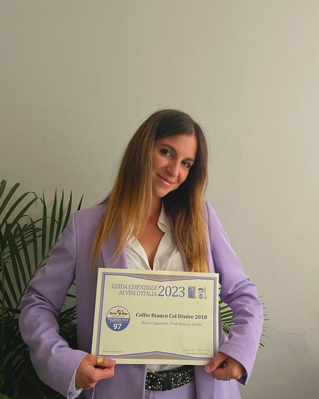 The award ceremony of DoctorWine