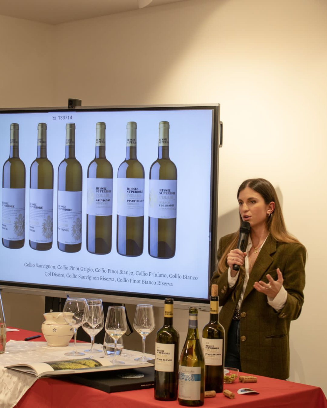 La degustazione con Le Cantine di Secondo