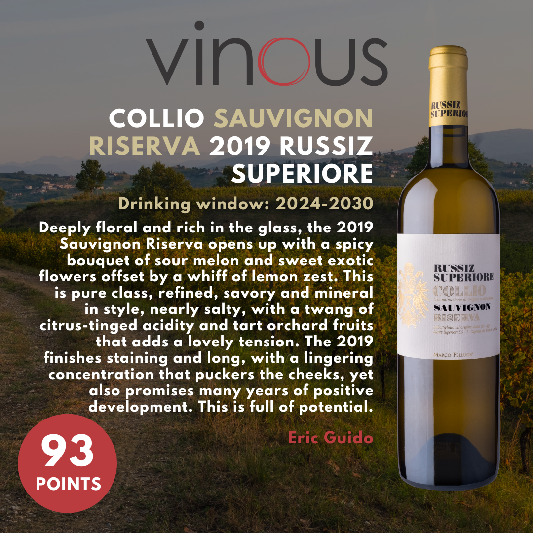 The new scores of Vinous
