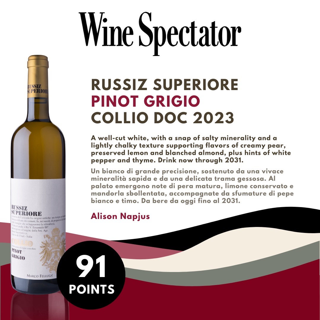Russiz Superiore nei Daily Pick di Wine Spectator